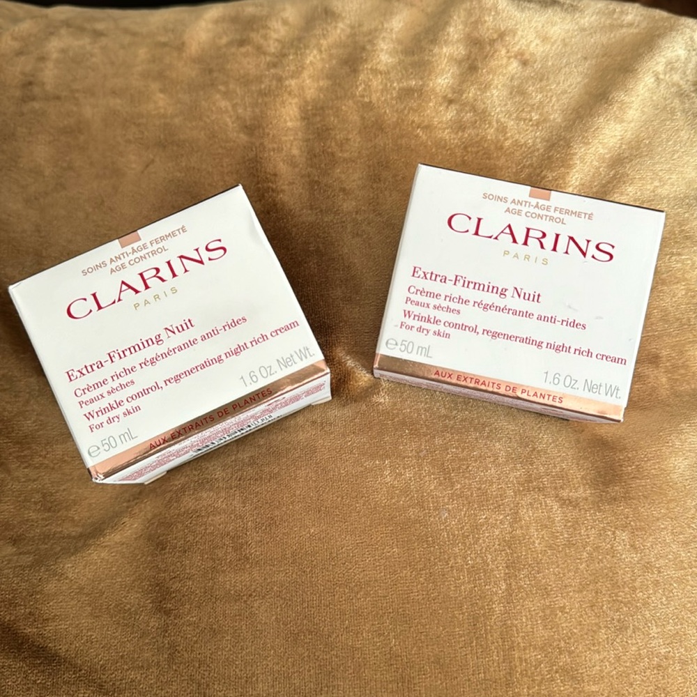 CLARINS Extra-Firming Night| Anti-Aging Moisturizer | In Just 2 Weeks $115 Each - Picture 3 of 3